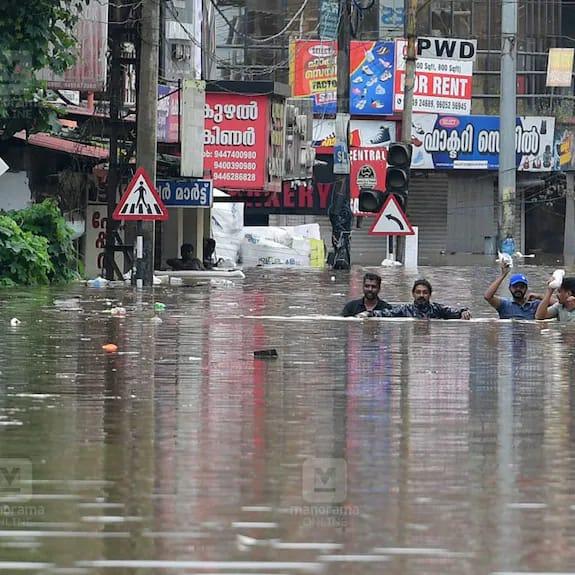 کیرالہ میں موسلا دھار بارش سے تباہی؛ آٹھ اضلاع میں ریڈ الرٹ،  کم از کم 6 لوگوں کی موت