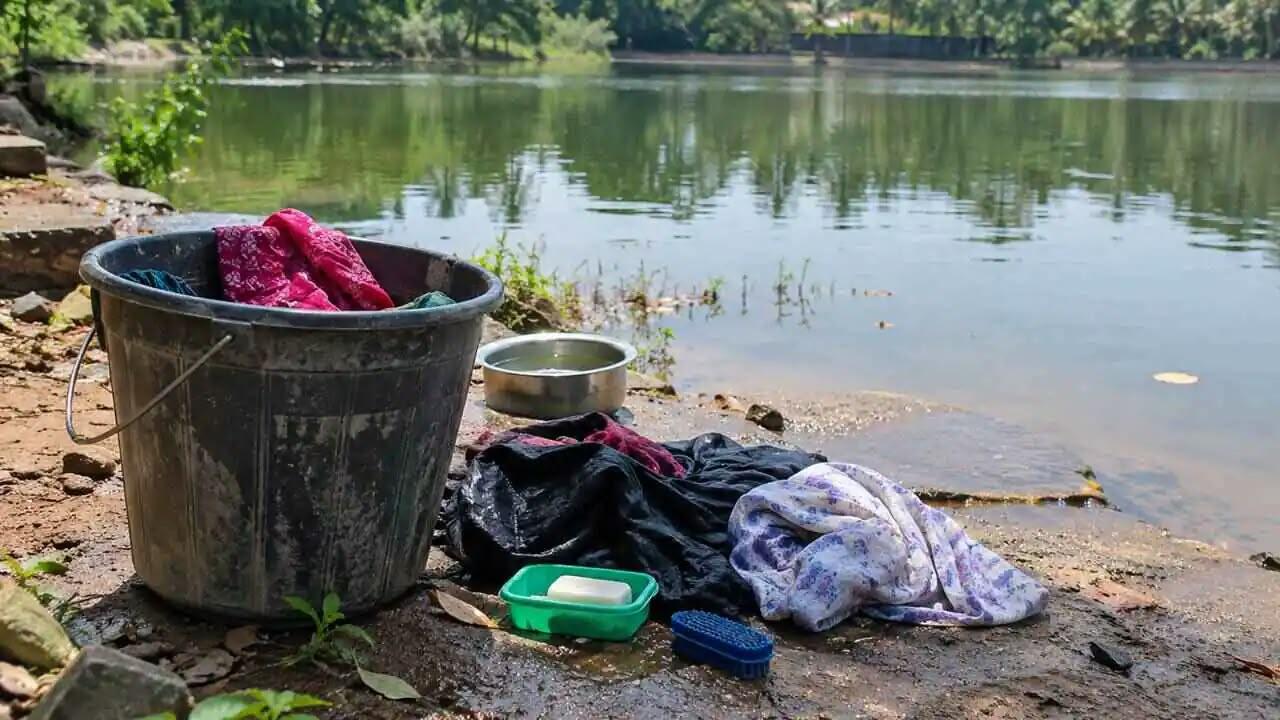 کنداپور میں کپڑے دھونے کے دوران تالاب میں ڈوبنے سے دو طالبات کی موت