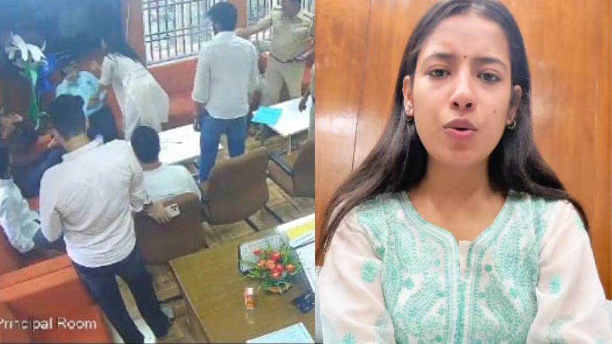اے بی وی پی کی ڈوسو جوائنٹ سکریٹری دیپیکا جھا پروفیسر پر حملے کے الزام میں دو ماہ کے لیے معطل