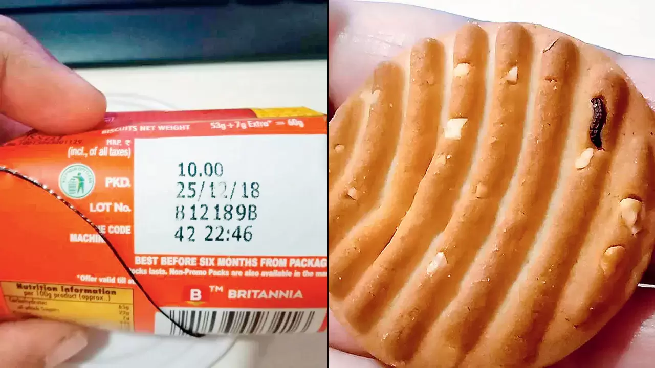 بسکٹ میں کیڑا نکلنے پر بریٹانیہ کو 1.75 لاکھ روپے ہرجانہ ادا کرنے کا حکم