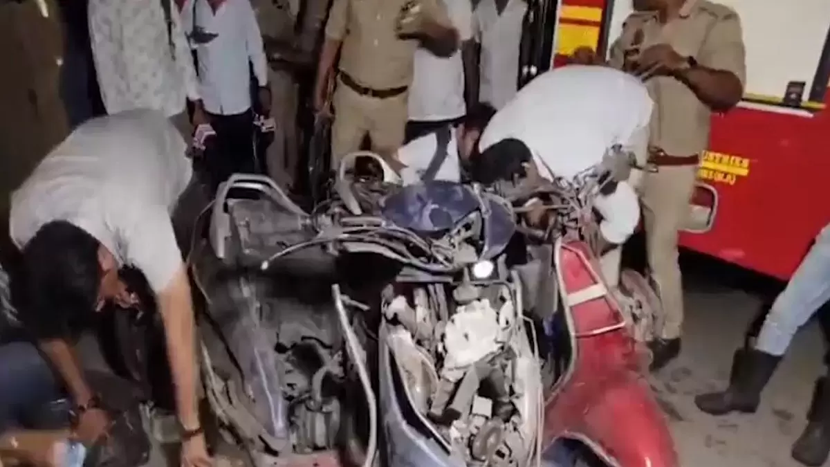 کانپور دھماکہ: غیر قانونی پٹاخوں کے ذخیرے سے ہوا دھماکہ، پولیس نے چھ افراد کو لیا حراست میں