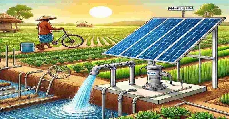 کرناٹک میں کسانوں کو خود کفیل بنانے کی بڑی پہل: کُسُم-بی اسکیم کے تحت 40 ہزار شمسی پمپوں کی منظوری